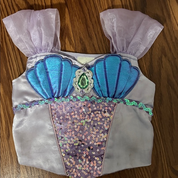 Disney Little Mermaid Kids Costume 2-Piece - size 4 - Picture 2 of 8